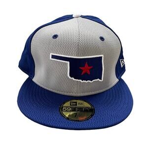 NWT New Era Oklahoma City Dodgers Fitted Hat 7 1/2